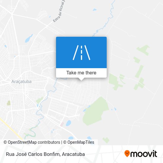 Rua José Carlos Bonfim map