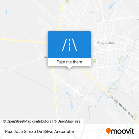 Rua José Simão Da Silva map