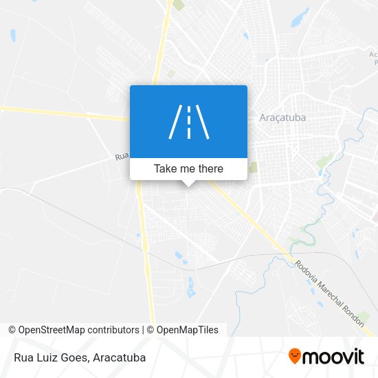 Rua Luiz Goes map