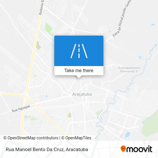Rua Manoel Bento Da Cruz map