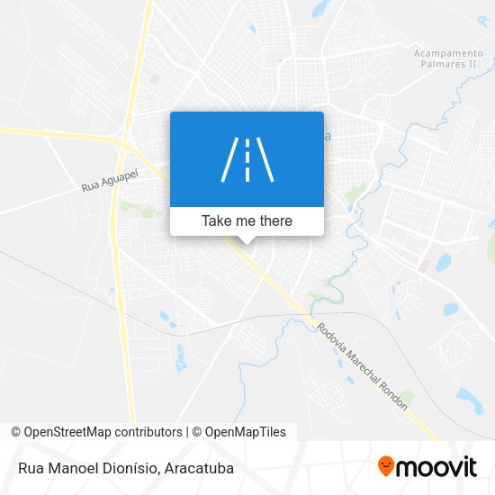 Rua Manoel Dionísio map