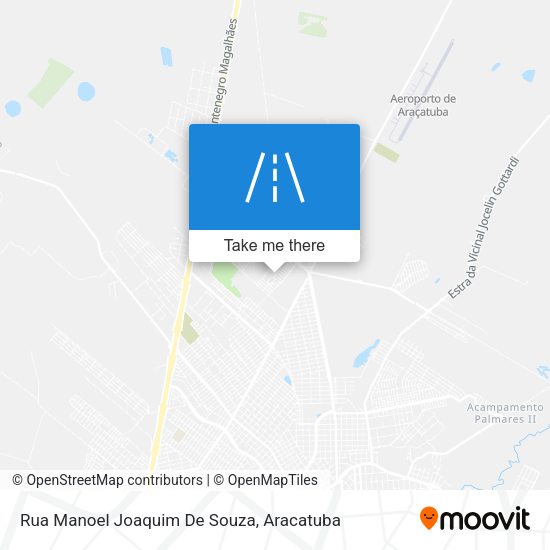 Rua Manoel Joaquim De Souza map
