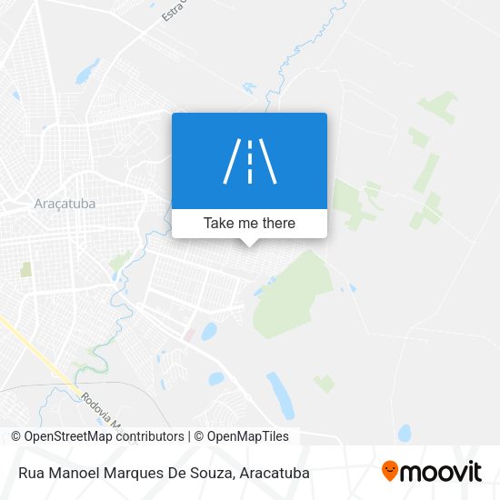 Rua Manoel Marques De Souza map