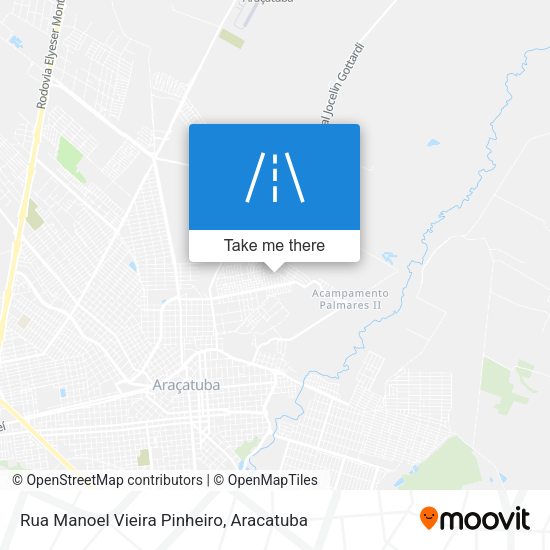 Rua Manoel Vieira Pinheiro map