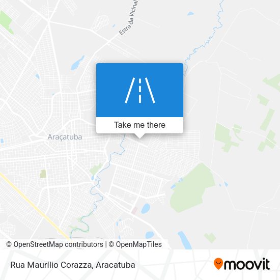 Rua Maurílio Corazza map