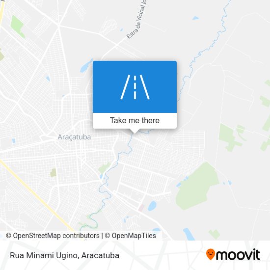 Rua Minami Ugino map