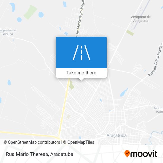 Rua Mário Theresa map