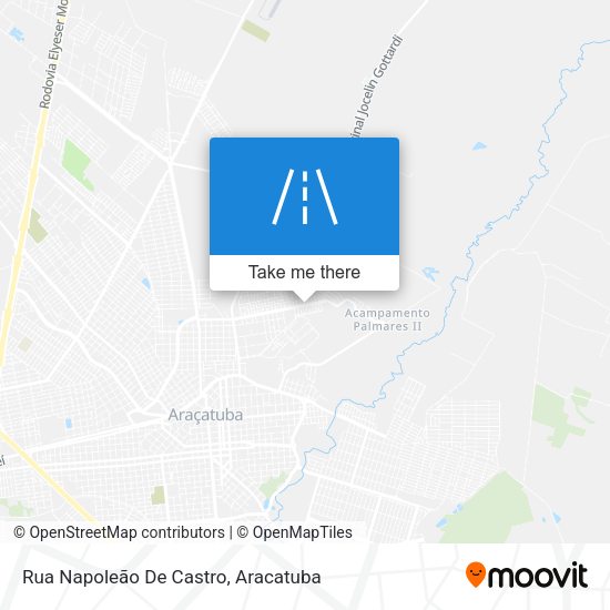 Rua Napoleão De Castro map