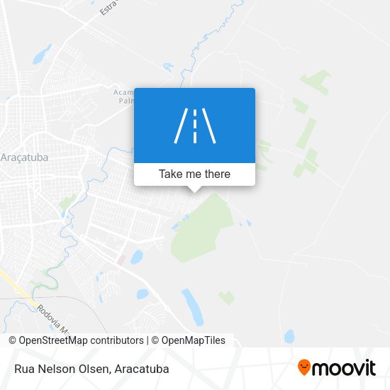 Rua Nelson Olsen map