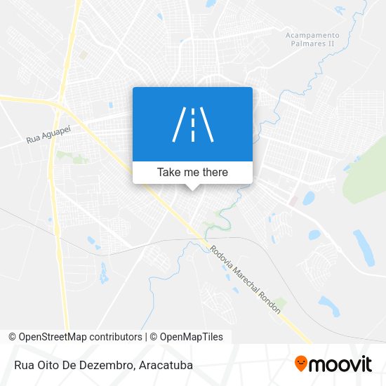 Rua Oito De Dezembro map