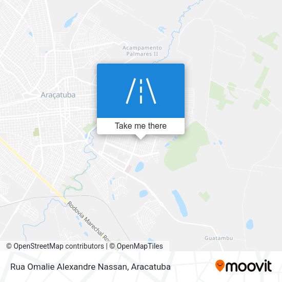 Rua Omalie Alexandre Nassan map