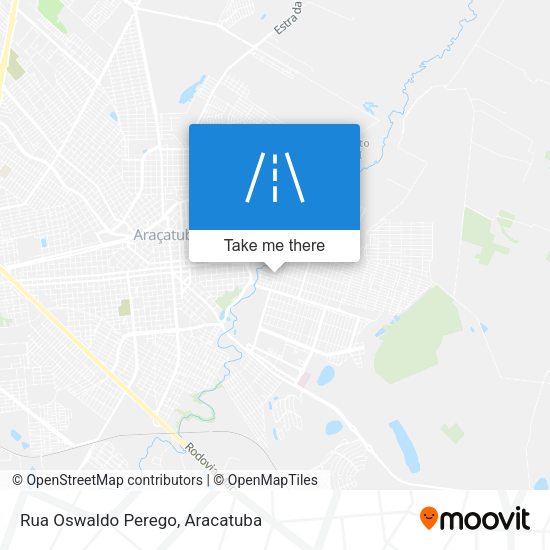 Rua Oswaldo Perego map