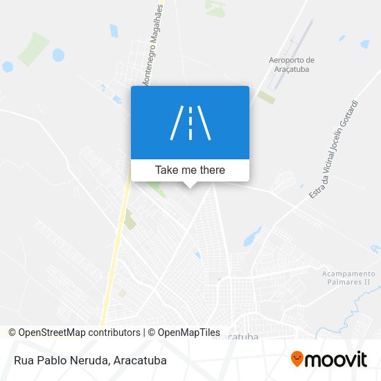 Rua Pablo Neruda map