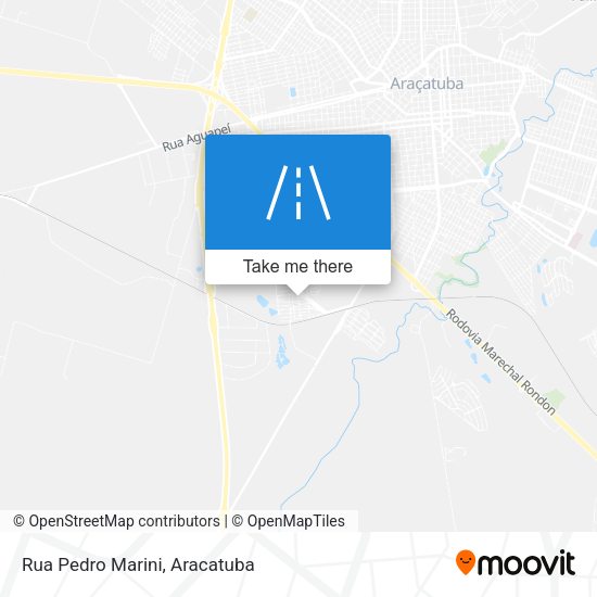 Rua Pedro Marini map