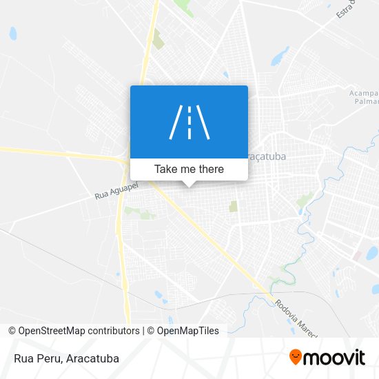 Rua Peru map
