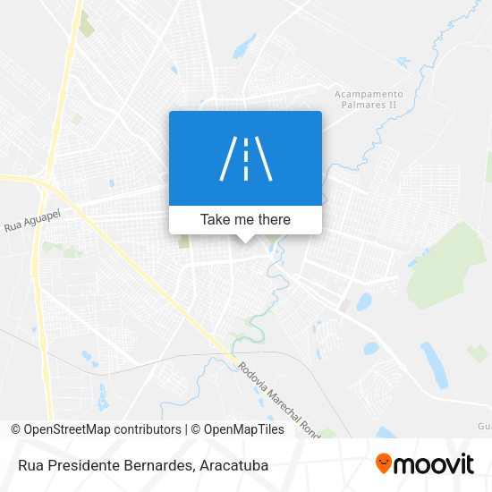 Rua Presidente Bernardes map