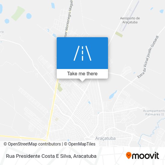 Rua Presidente Costa E Silva map