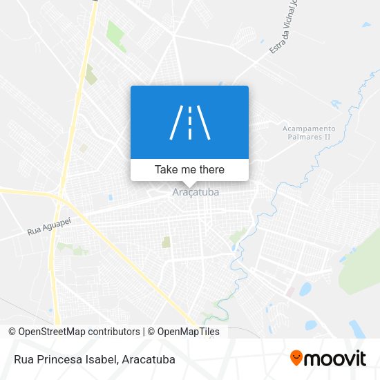 Rua Princesa Isabel map