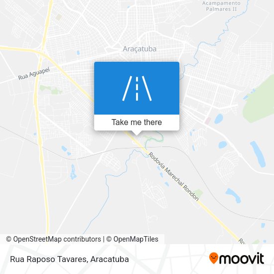 Rua Raposo Tavares map