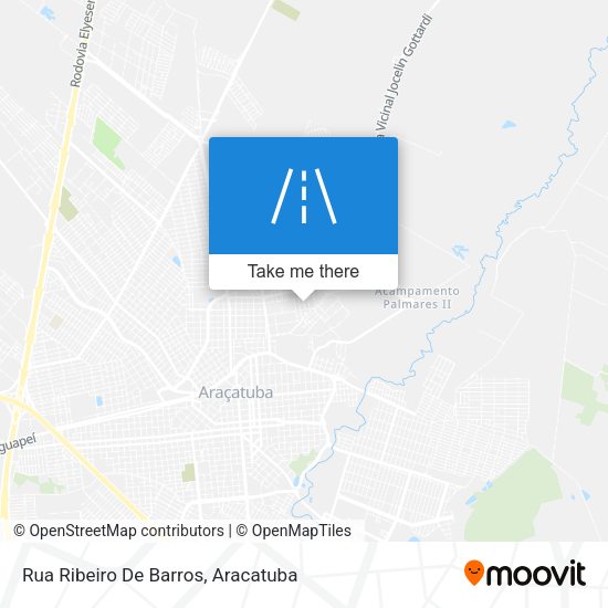 Rua Ribeiro De Barros map