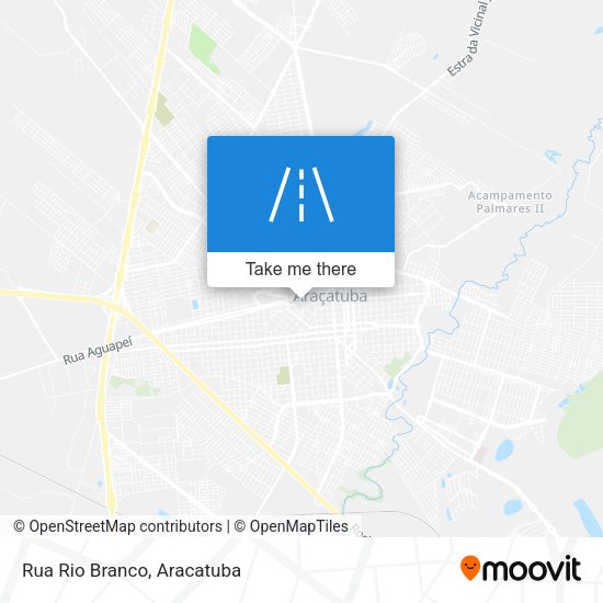 Rua Rio Branco map