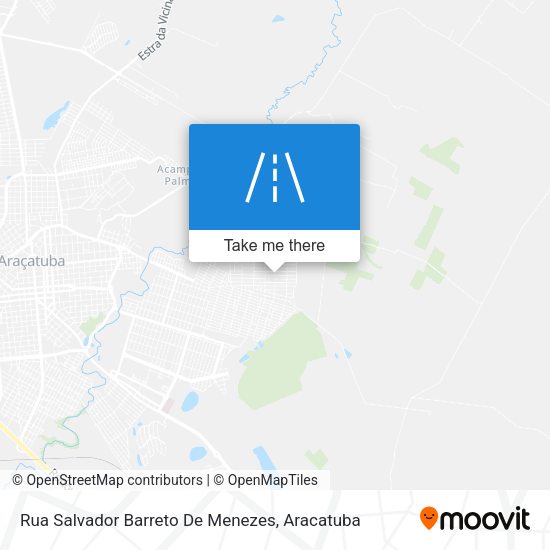 Rua Salvador Barreto De Menezes map