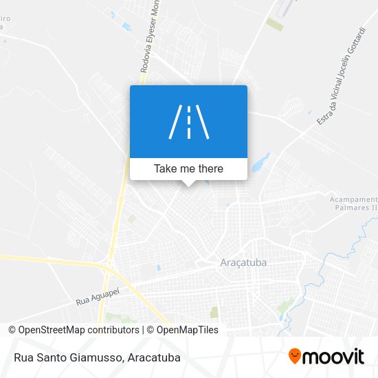 Rua Santo Giamusso map