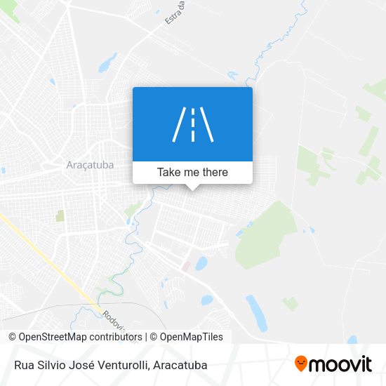 Rua Silvio José Venturolli map