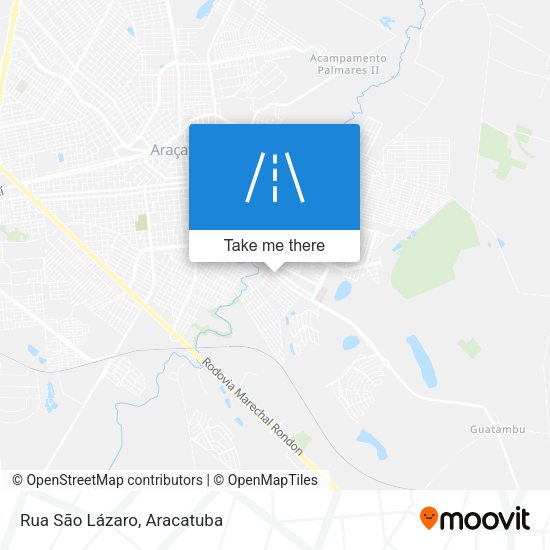 Rua São Lázaro map