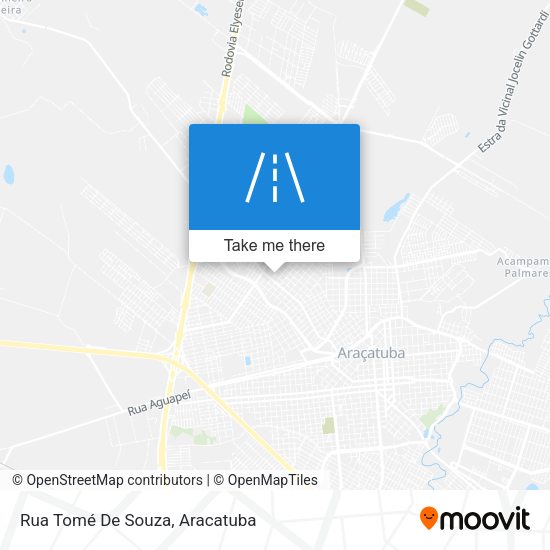 Rua Tomé De Souza map