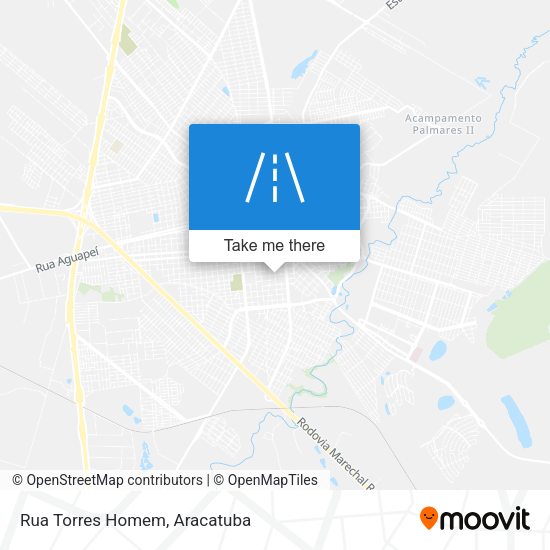 Rua Torres Homem map