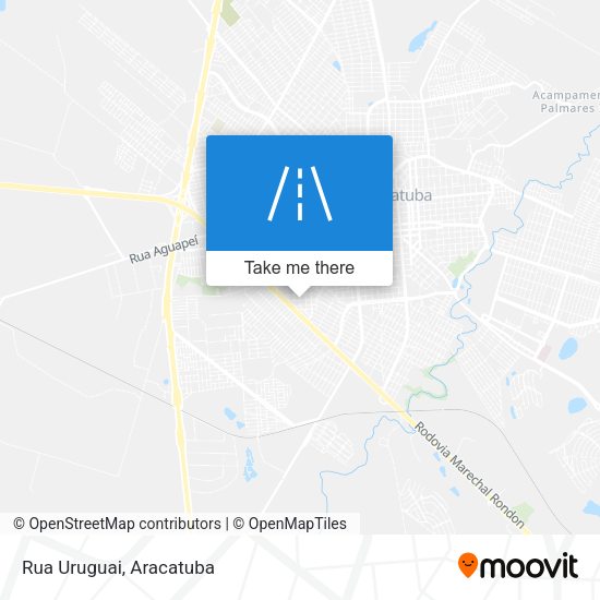 Rua Uruguai map