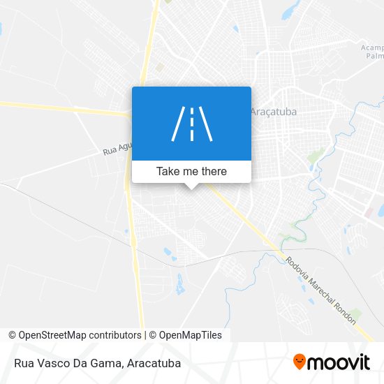 Rua Vasco Da Gama map
