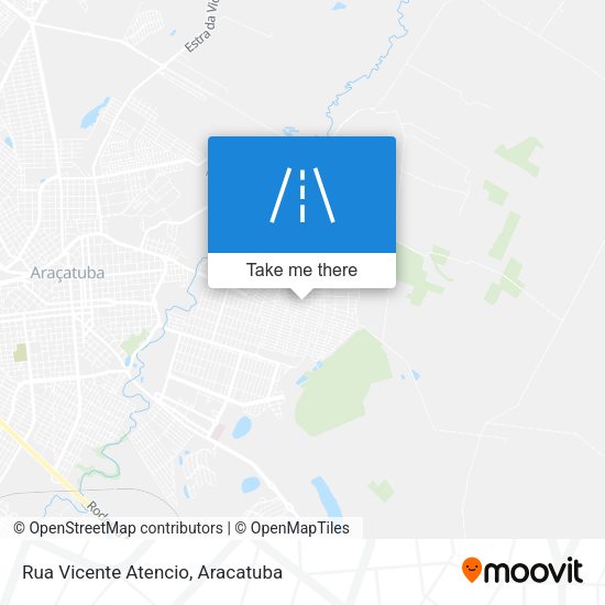 Rua Vicente Atencio map