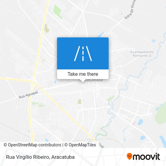 Rua Virgílio Ribeiro map