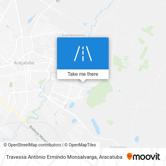Travessa Antônio Ermindo Monsalvarga map