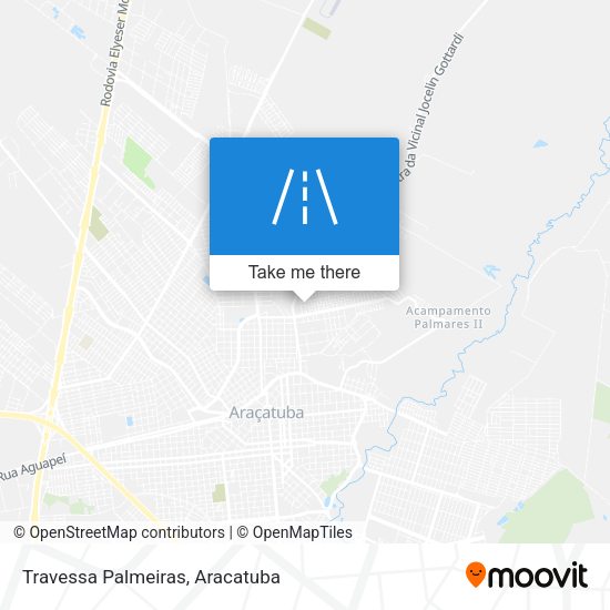 Travessa Palmeiras map
