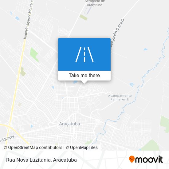 Rua Nova Luzitania map