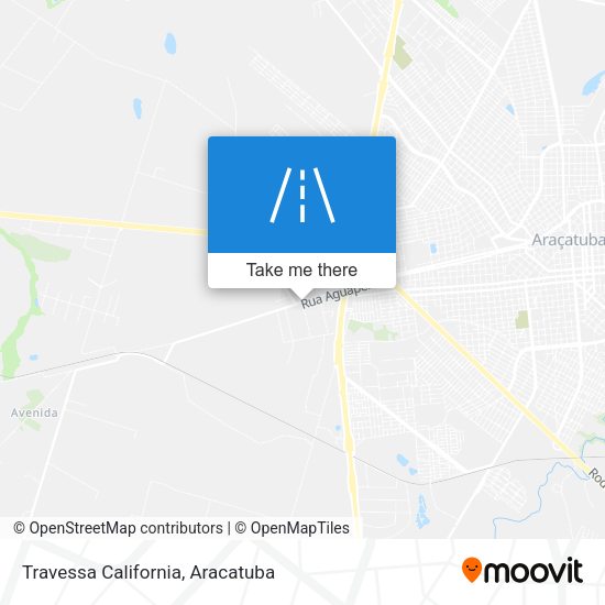 Travessa California map