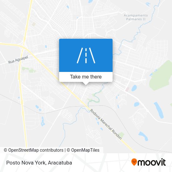 Posto Nova York map