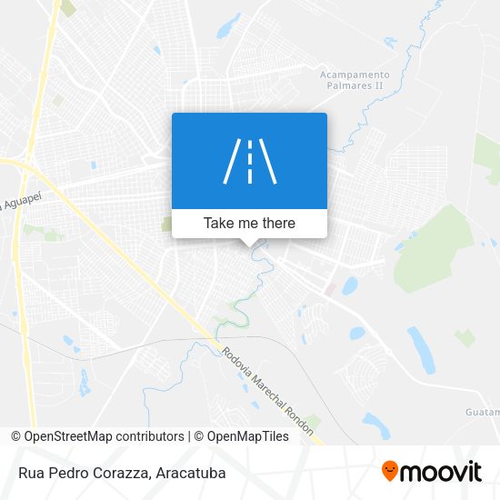 Rua Pedro Corazza map