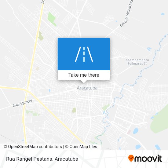 Rua Rangel Pestana map