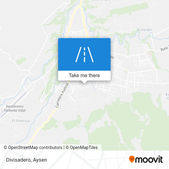 Mapa de Divisadero