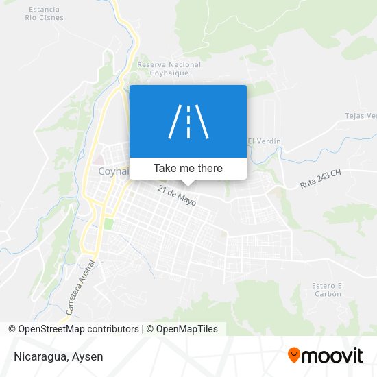 Mapa de Nicaragua