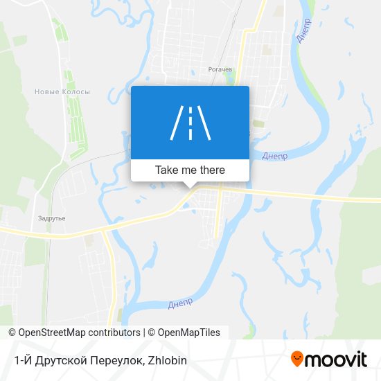 1-Й Друтской Переулок map