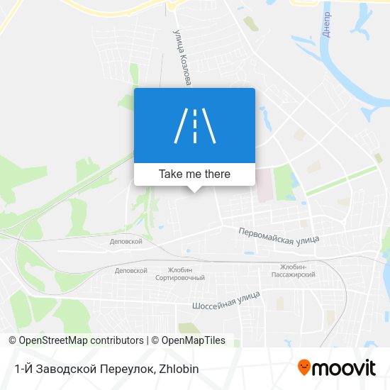 1-Й Заводской Переулок map