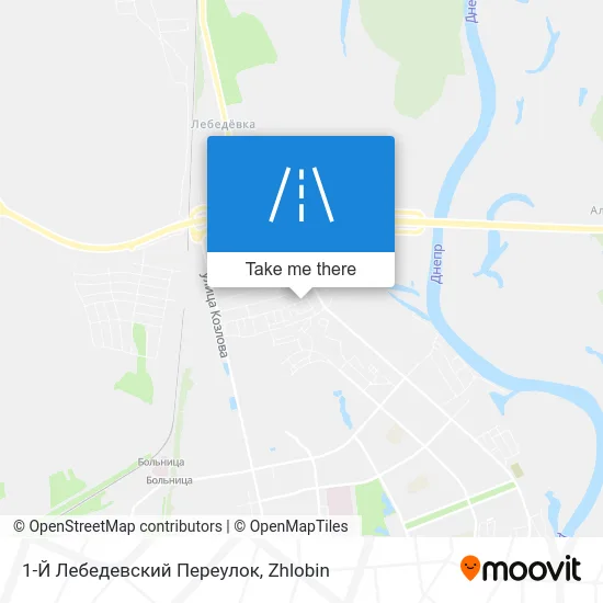 1-Й Лебедевский Переулок map