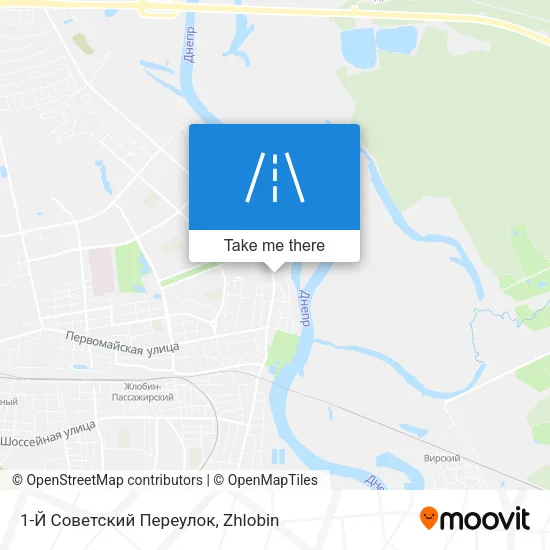 1-Й Советский Переулок map