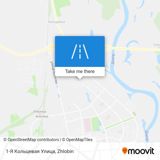 1-Я Кольцевая Улица map