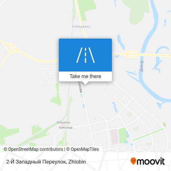 2-Й Западный Переулок map